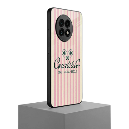 Courtside oneplus 13r mobile cover | shockproof glass phone case