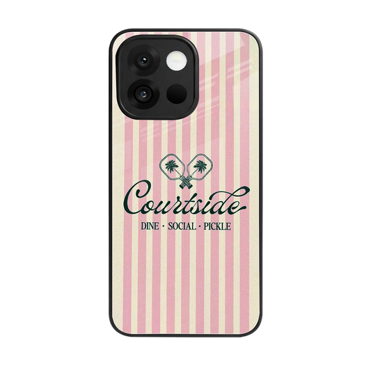 Courtside back phone cover | glass case for oneplus 13s