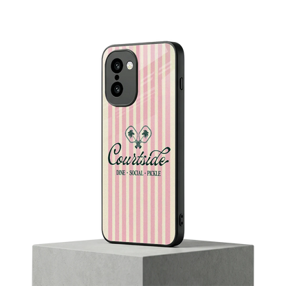 Courtside oneplus 15r mobile cover | shockproof glass phone case