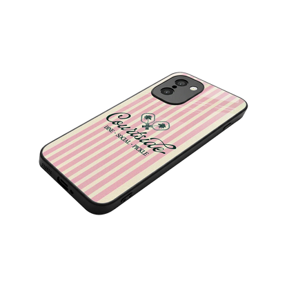 Courtside stylish phone case for oneplus 15r | glossy glass and slim fit