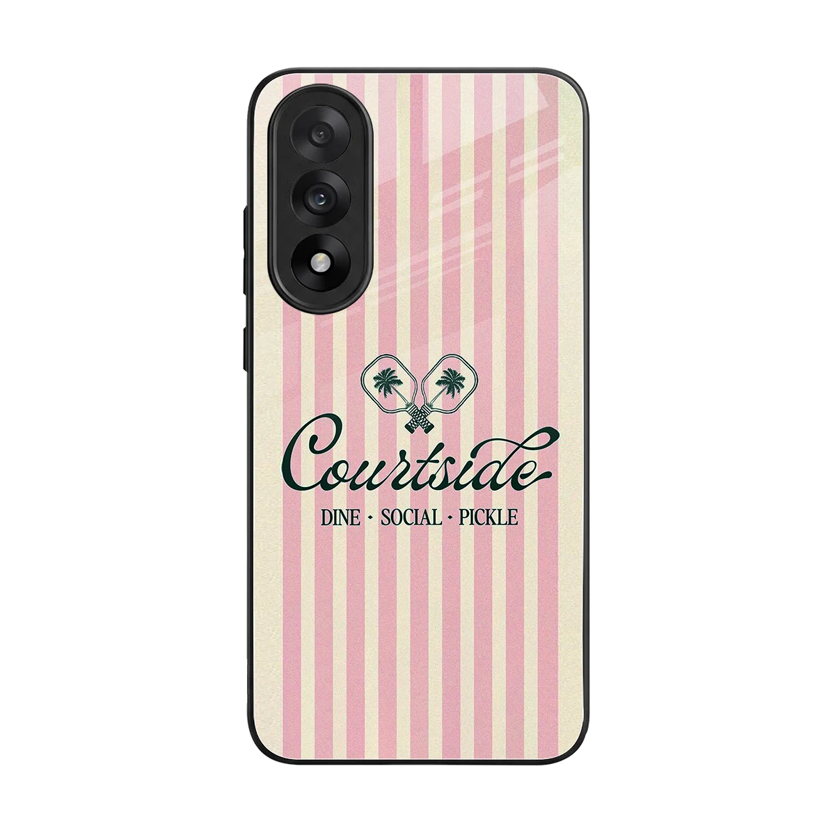 Courtside back phone cover | glass case for oneplus nord 5