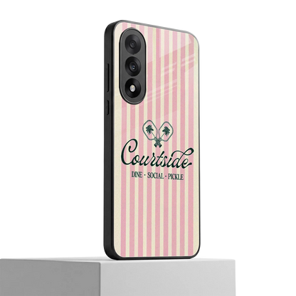 Courtside oneplus nord 5 mobile cover | shockproof glass phone case