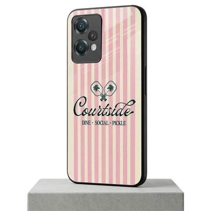 Courtside oneplus nord ce 2 lite mobile cover | shockproof glass phone case
