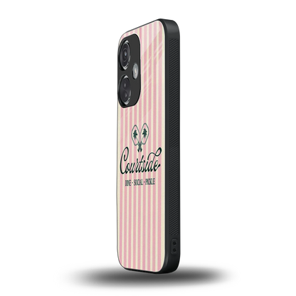 Courtside oneplus nord ce 3 mobile cover | shockproof glass phone case