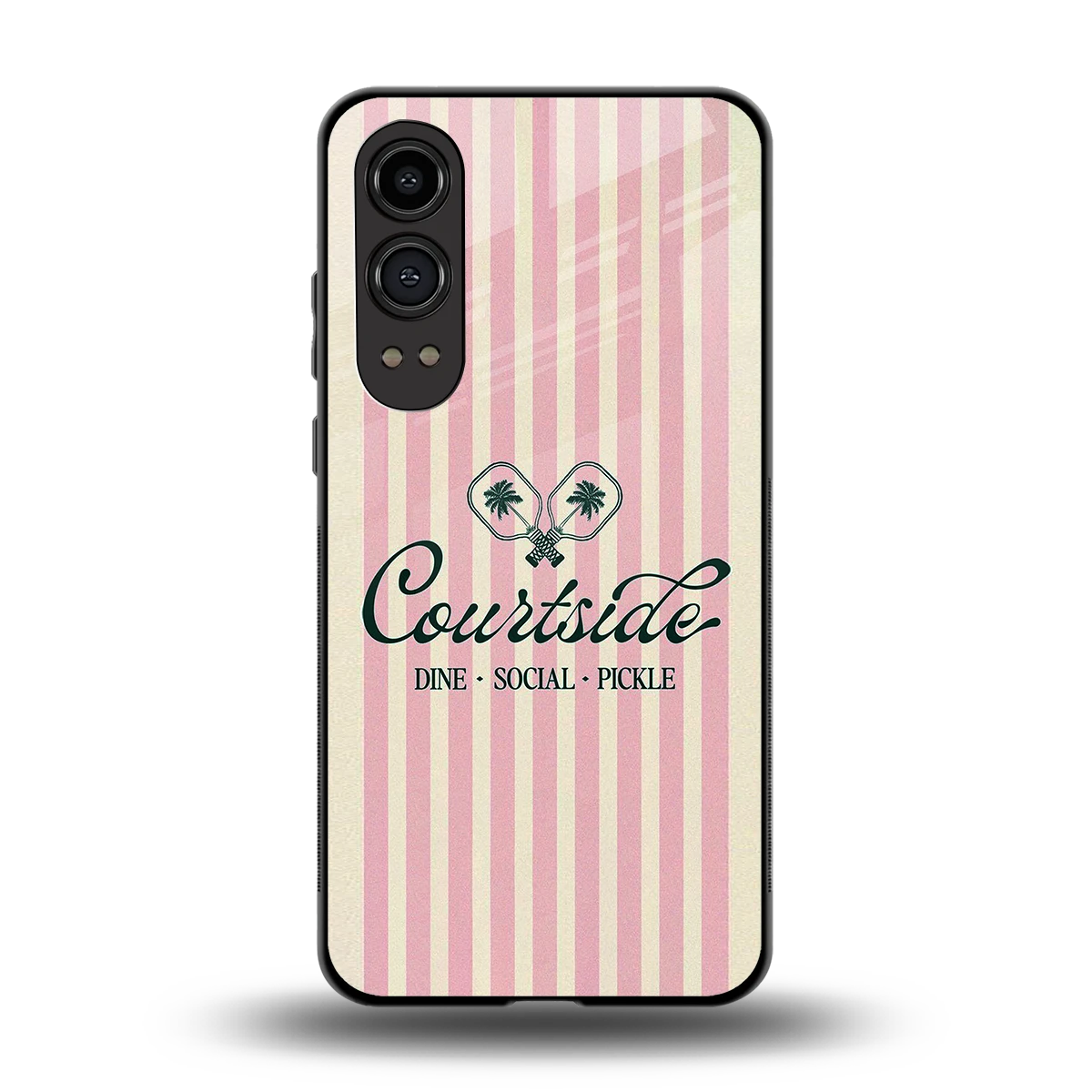 Courtside back phone cover | glass case for oneplus nord ce 4 lite