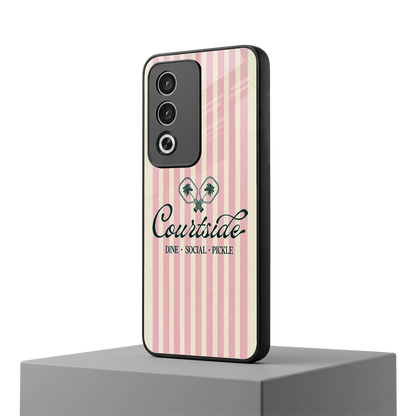 Courtside oppo a3 pro mobile cover | shockproof glass phone case