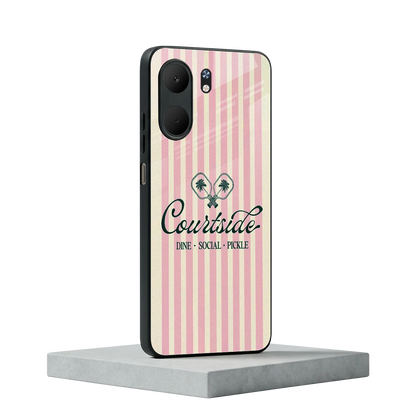 Courtside oppo a5x 5g mobile cover | shockproof glass phone case