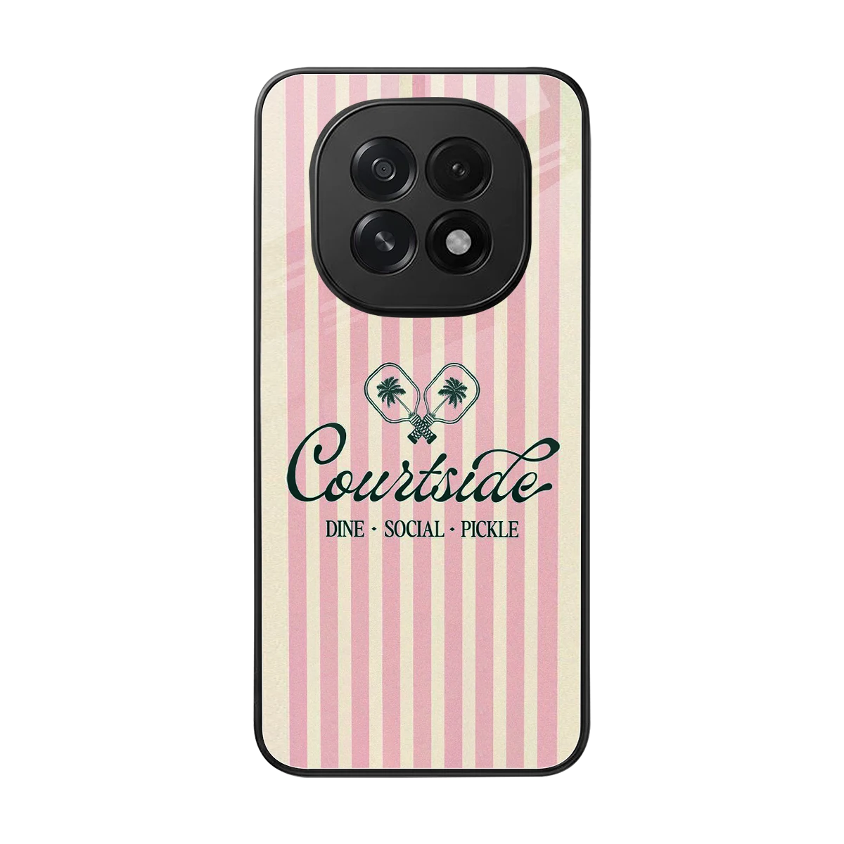 Courtside back phone cover | glass case for oppo f29 5g