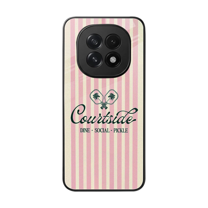 Courtside back phone cover | glass case for oppo f29 5g