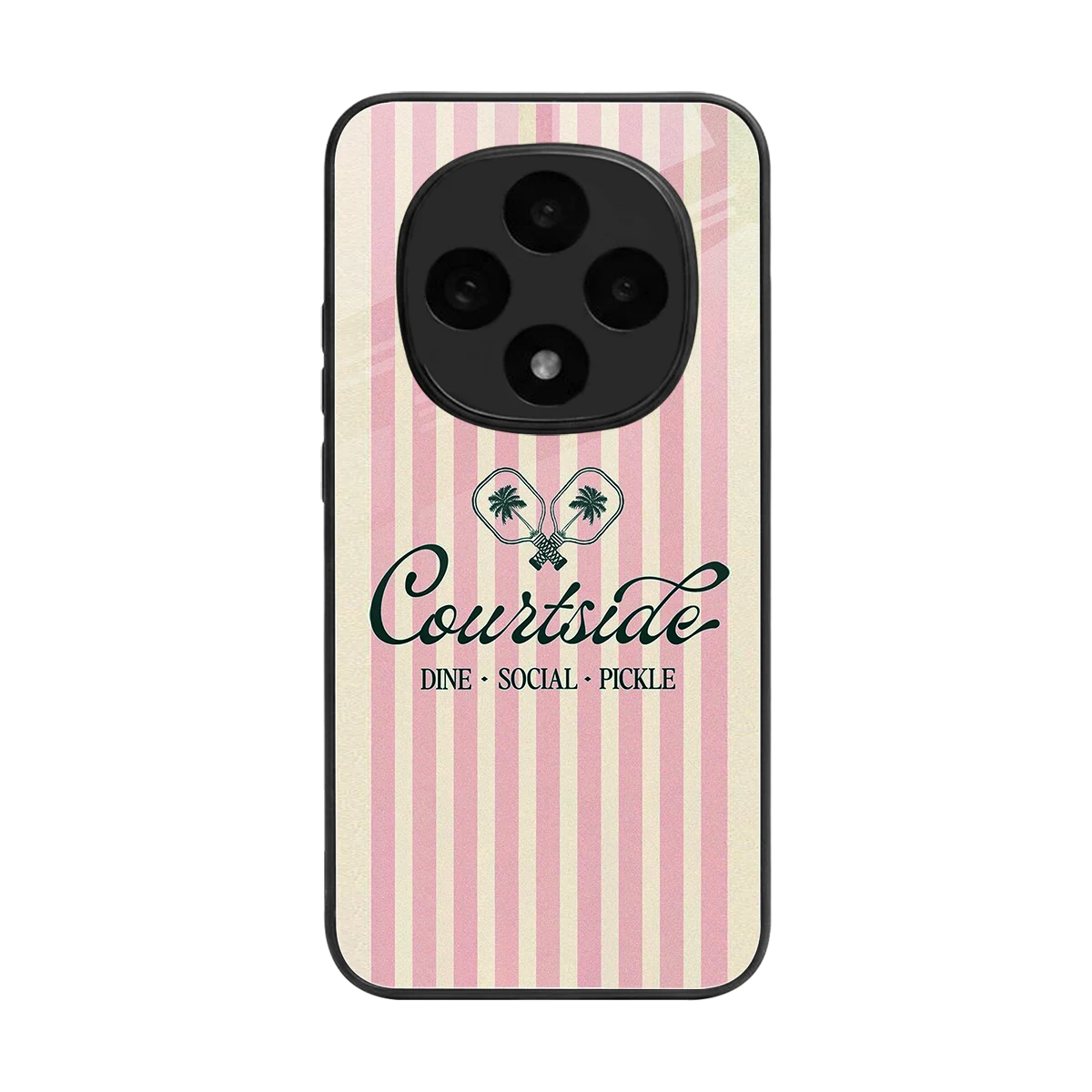 Courtside back phone cover | glass case for oppo f31 pro 5g