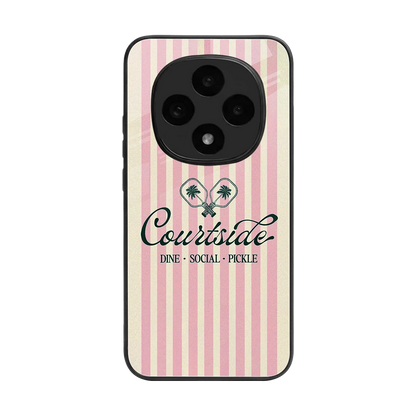 Courtside back phone cover | glass case for oppo f31 pro 5g