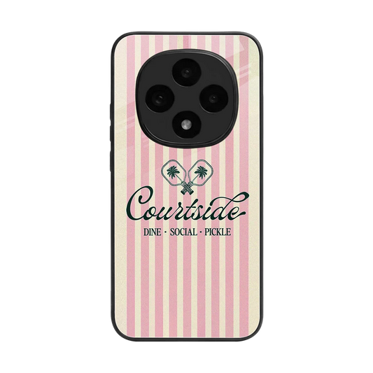 Courtside back phone cover | glass case for oppo f31 pro 5g