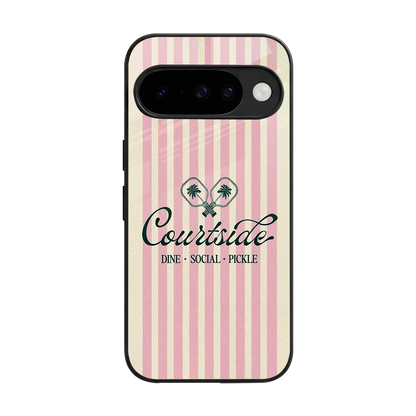 Courtside back phone cover | glass case for google pixel 10
