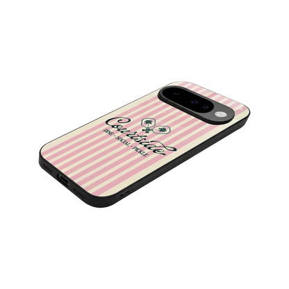 Courtside stylish phone case for google pixel 10 | glossy glass and slim fit