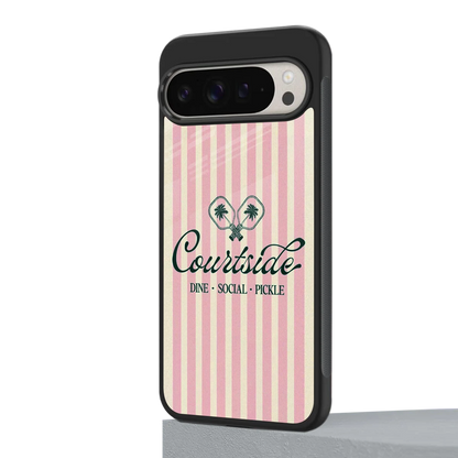 Courtside google pixel 9 pro xl mobile cover | shockproof glass phone case