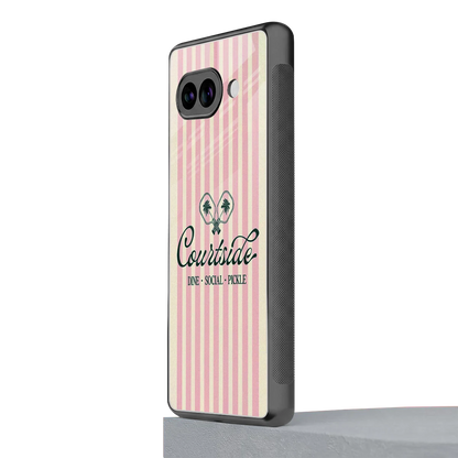 Courtside google pixel 10a mobile cover | shockproof glass phone case