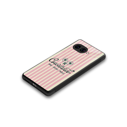 Courtside stylish phone case for google pixel 10a | glossy glass and slim fit