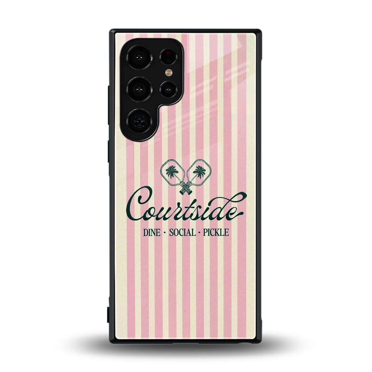 Courtside back phone cover | glass case for samsung galaxy s24 ultra