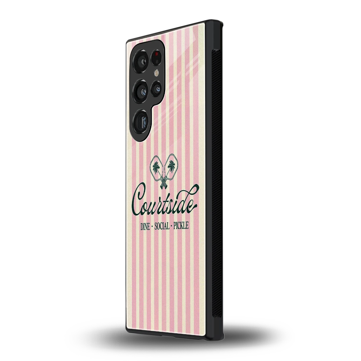 Courtside samsung galaxy s23 ultra mobile cover | shockproof glass phone case