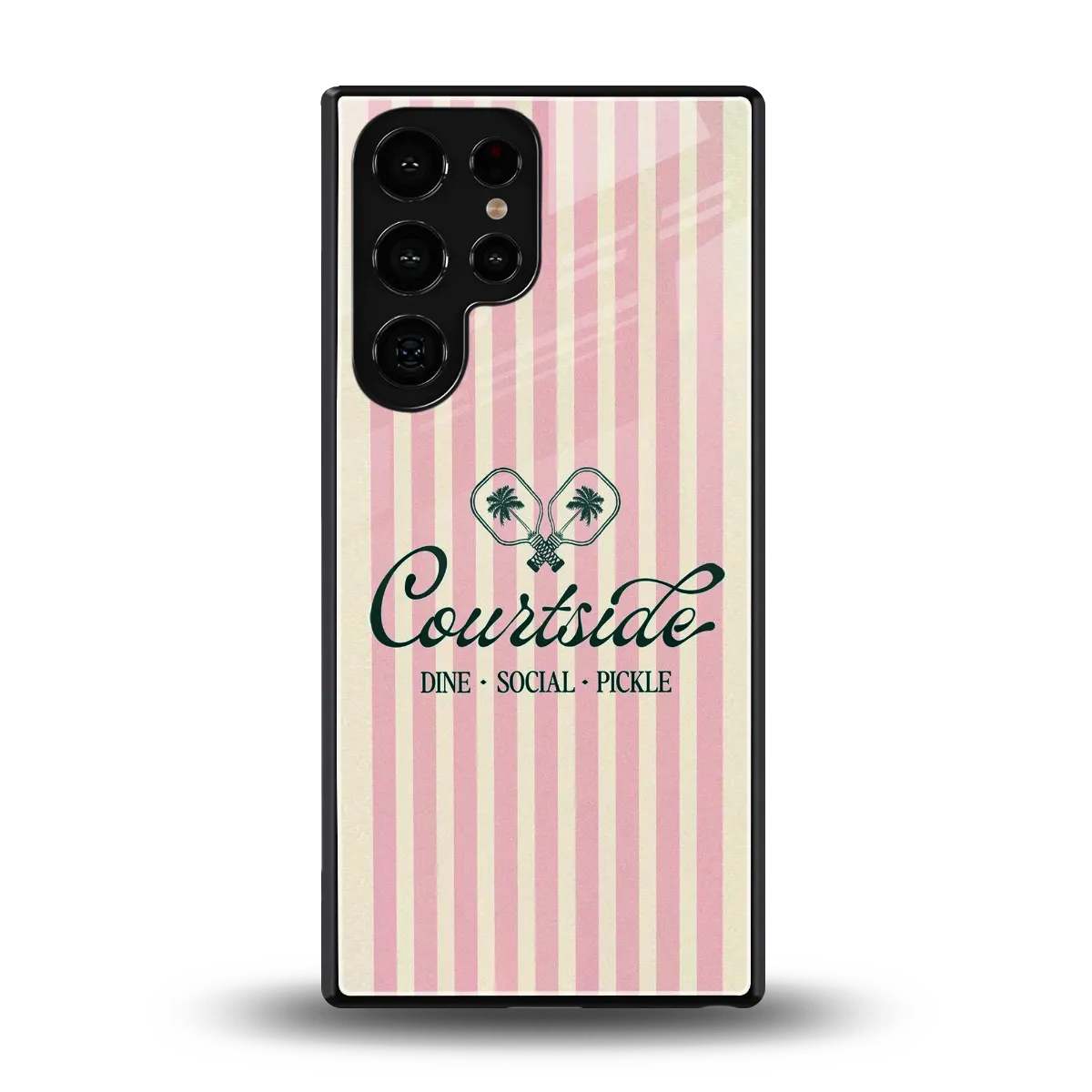 Courtside back phone cover | glass case for samsung galaxy s25 ultra