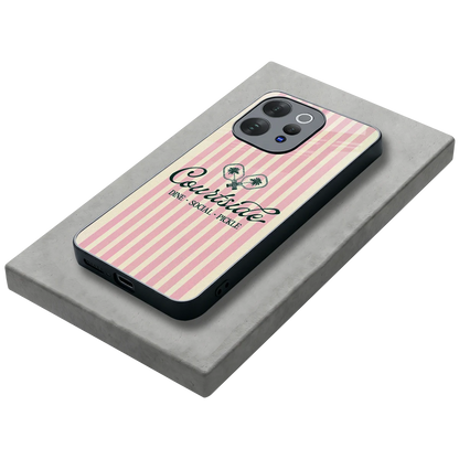 Courtside stylish phone case for vivo v70 elite | glossy glass and slim fit
