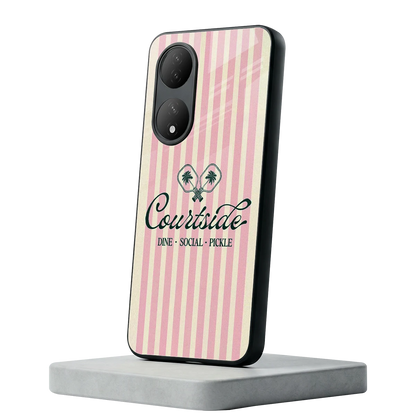Courtside Vivo-y100 mobile cover | shockproof glass phone case
