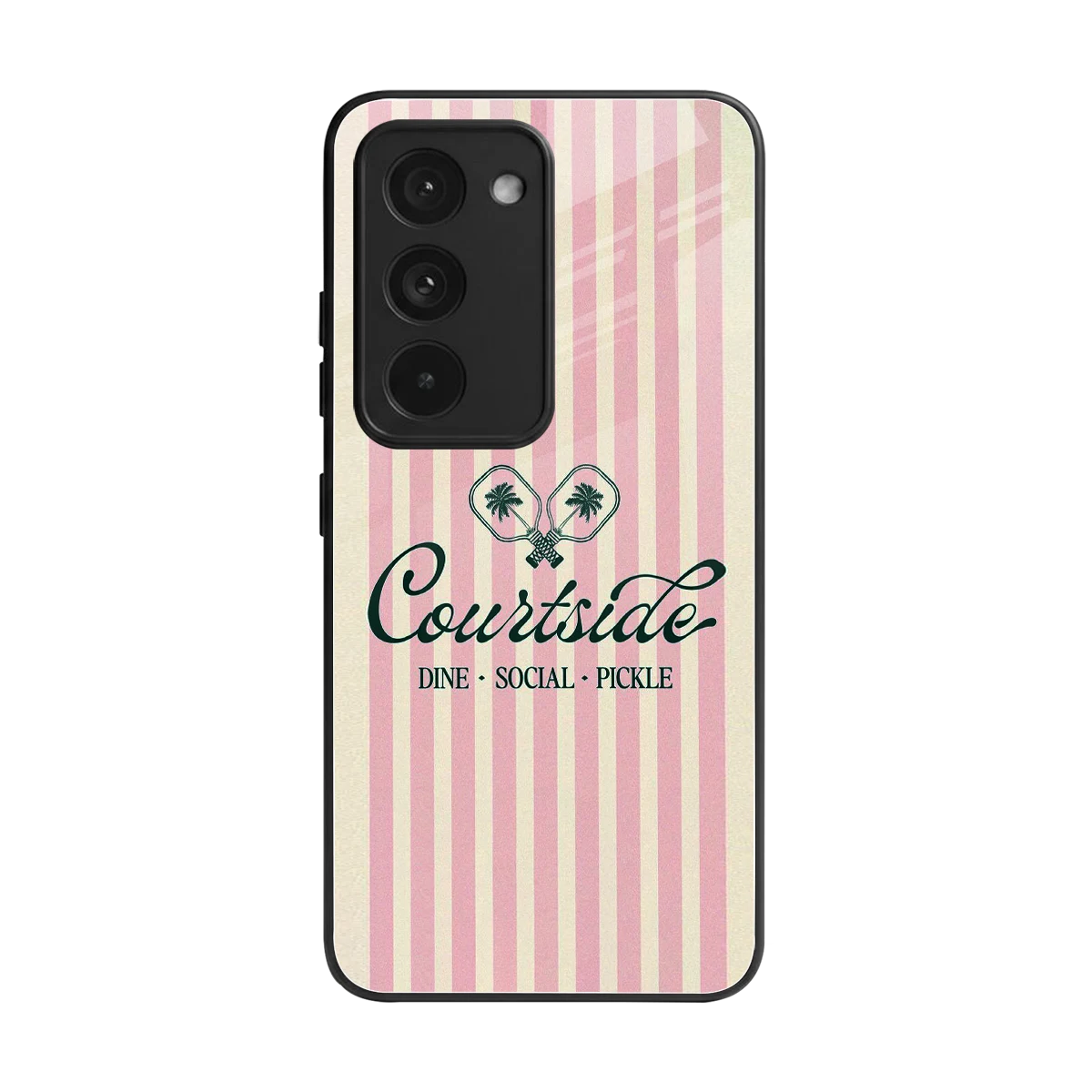 Courtside back phone cover | glass case for redmi 15 5g