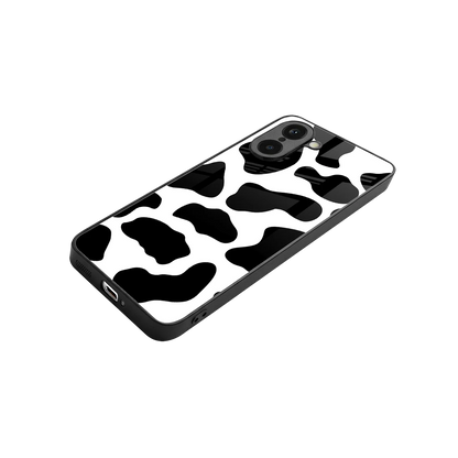 Cow Fur stylish phone case for oneplus nord ce5 5g | glossy glass and slim fit