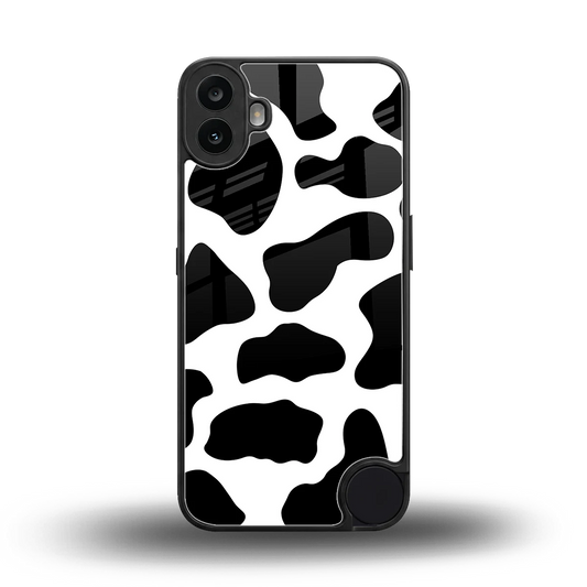 Cow Fur back phone cover | glass case for cmf nothing phone 1