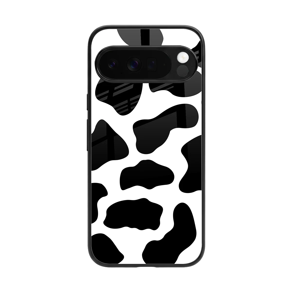 Cow Fur back phone cover | glass case for google pixel 10 pro xl