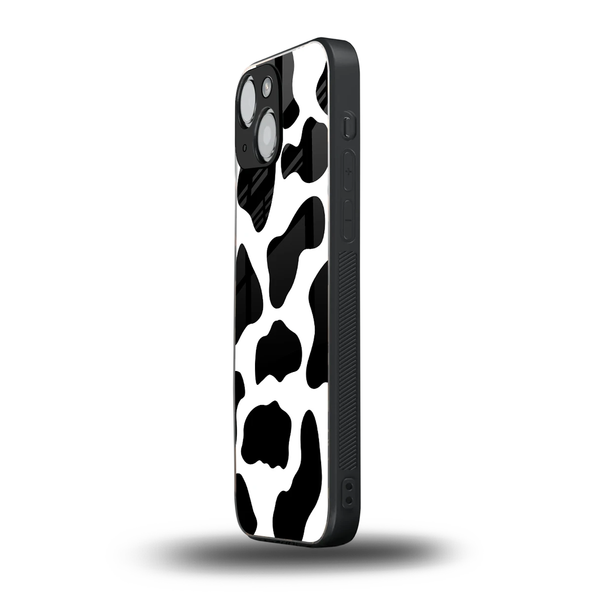 Cow Fur iphone 13 mini mobile cover | shockproof glass phone case