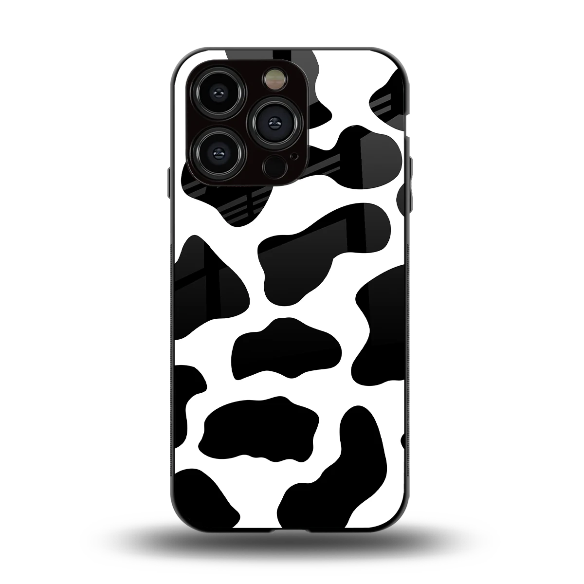 Cow Fur back phone cover | glass case for iphone 13 pro