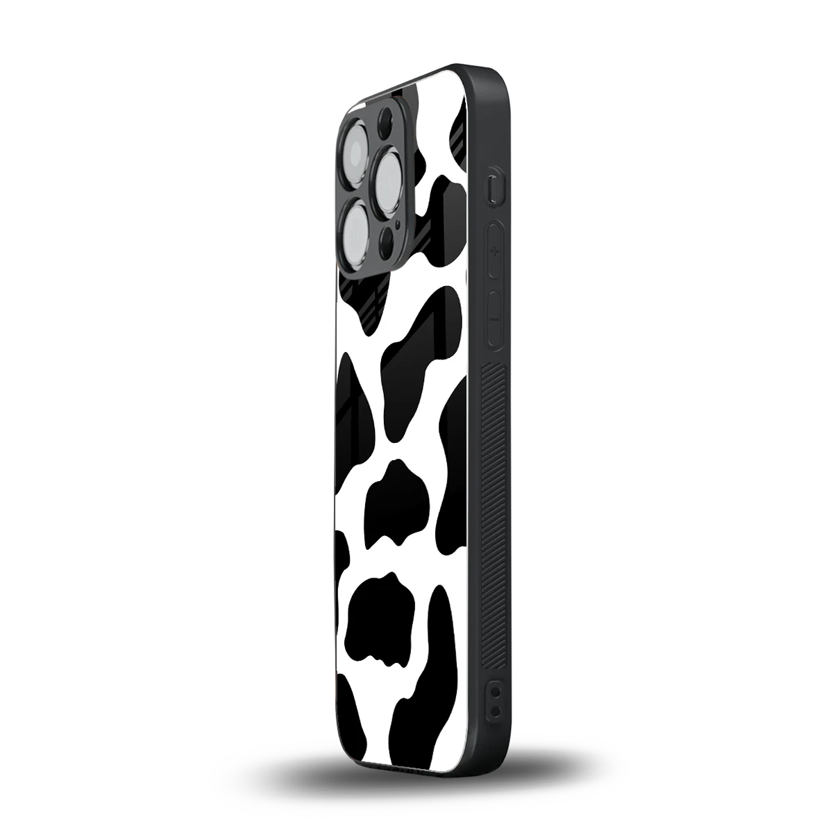 Cow Fur iphone 13 pro mobile cover | shockproof glass phone case