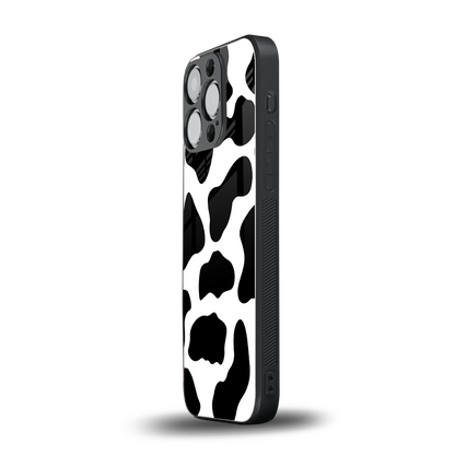 Cow Fur iphone 13 pro mobile cover | shockproof glass phone case