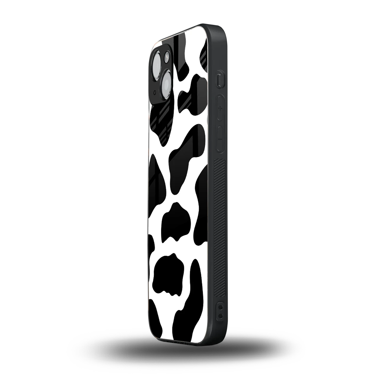 Cow Fur iphone 14 mobile cover | shockproof glass phone case