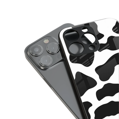 Cow Fur stylish phone case for iPhone 16 | glossy glass and slim fit