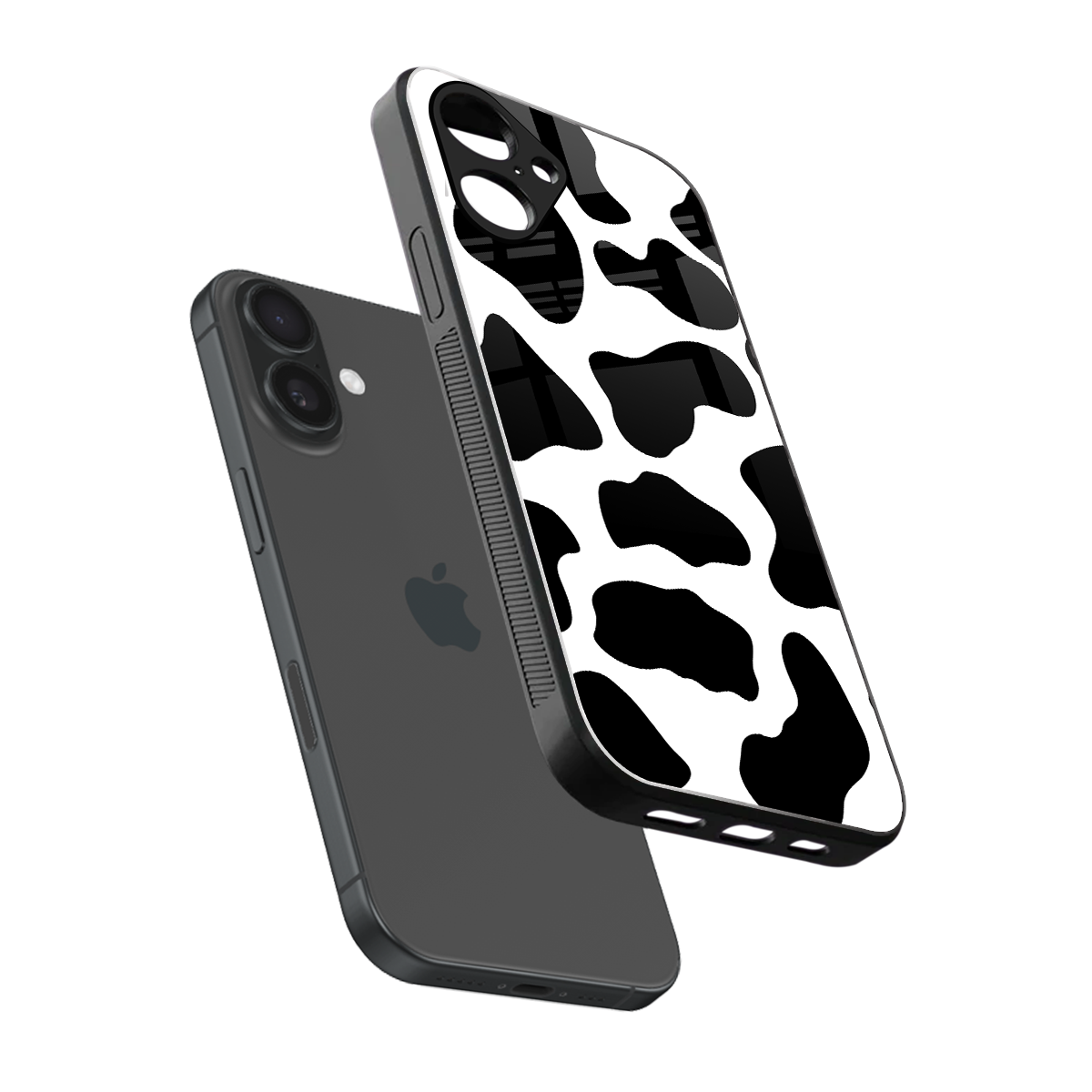 Cow Fur Phone Case for Iphone 16 | Glass Case