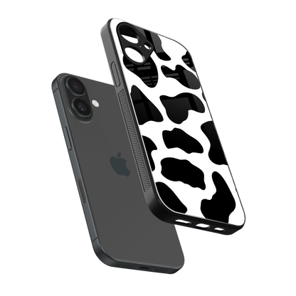 Cow Fur Phone Case for Iphone 16 | Glass Case