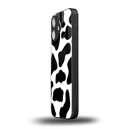 Cow Fur Phone Case for Iphone 16 | Glass Case