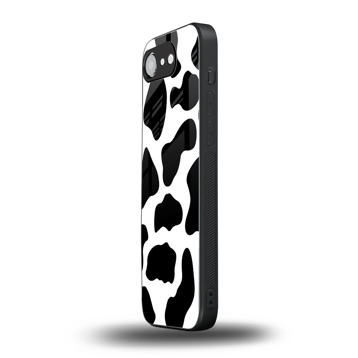 Cow Fur iphone 16e mobile cover | shockproof glass phone case