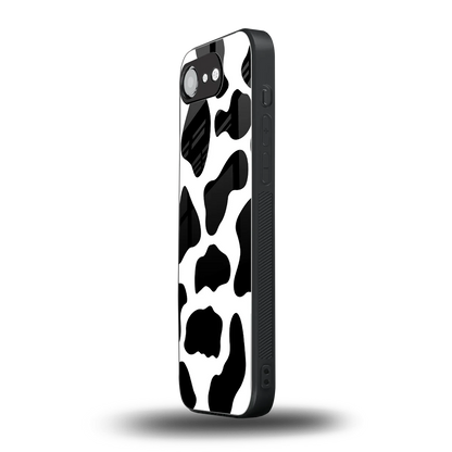 Cow Fur iphone 16e mobile cover | shockproof glass phone case