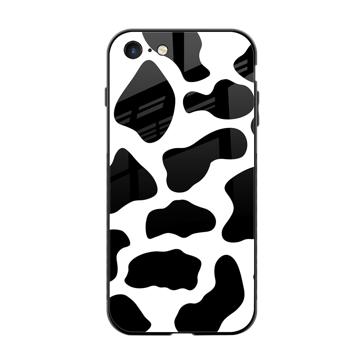 Cow Fur back phone cover | glass case for iphone 7