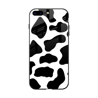 Cow Fur back phone cover | glass case for iphone 7 plus