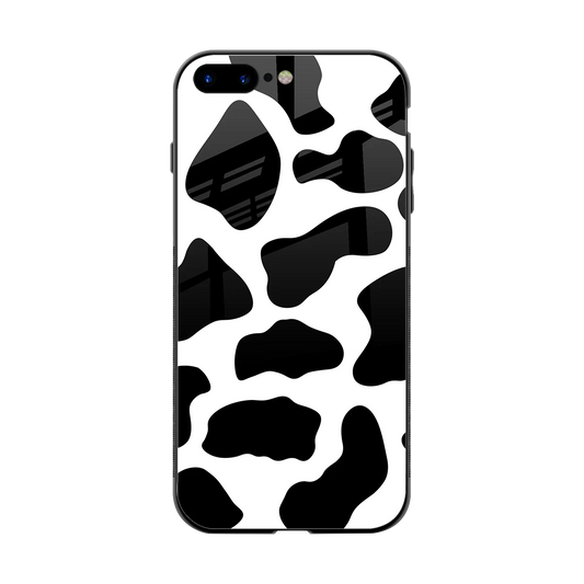 Cow Fur back phone cover | glass case for iphone 7 plus