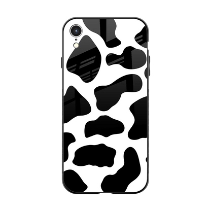 Cow Fur back phone cover | glass case for iphone xr