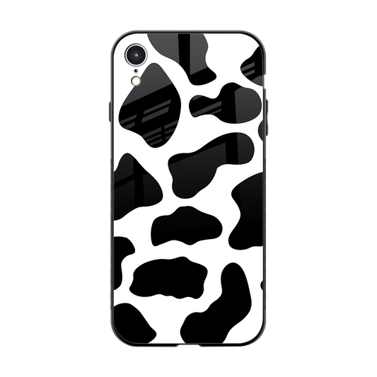 Cow Fur back phone cover | glass case for iphone xr