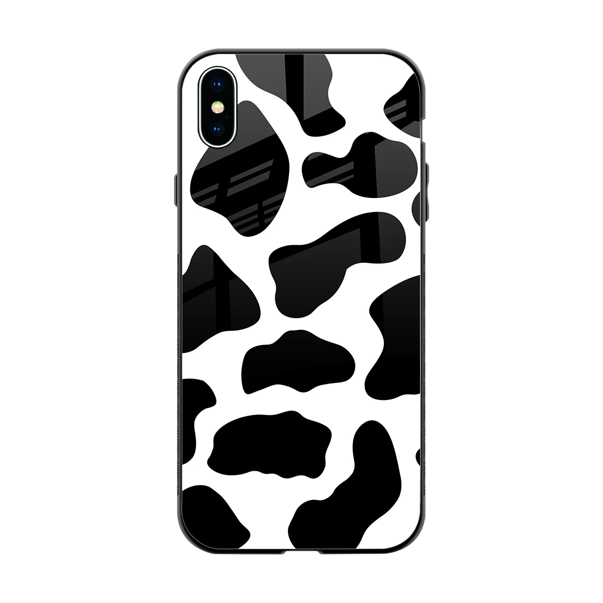 Cow Fur back phone cover | glass case for iphone xs max