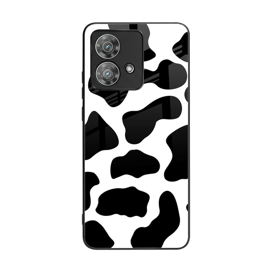 Cow Fur back phone cover | glass case for motorola edge 40 neo 5g
