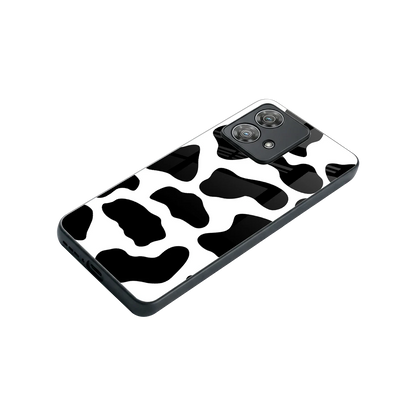Cow Fur stylish phone case for motorola edge 40 neo 5g | glossy glass and slim fit