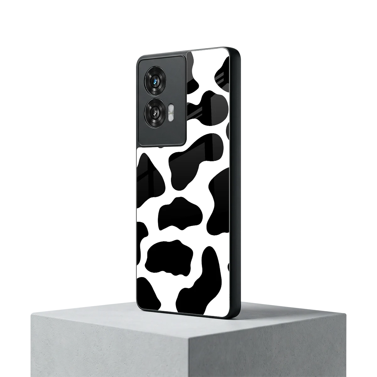 Cow Fur motorola edge 50 fusion mobile cover | shockproof glass phone case